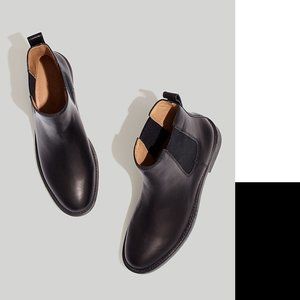 worn a few times MADEWELL cleary chelsea boot in black leather 8
